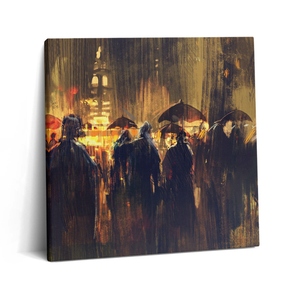 Vászonkép 60x60 Impresszionizmus a művészetben - piactér