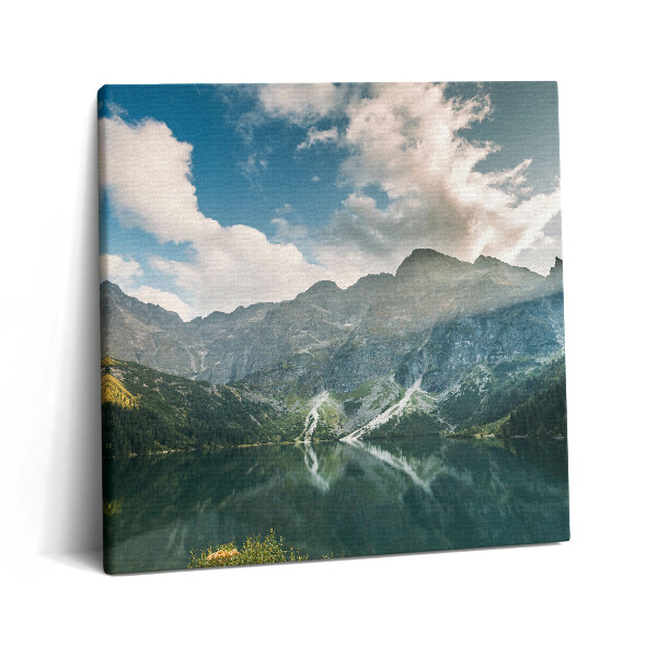 Vászonkép 60x60 Természetes hegyi táj
