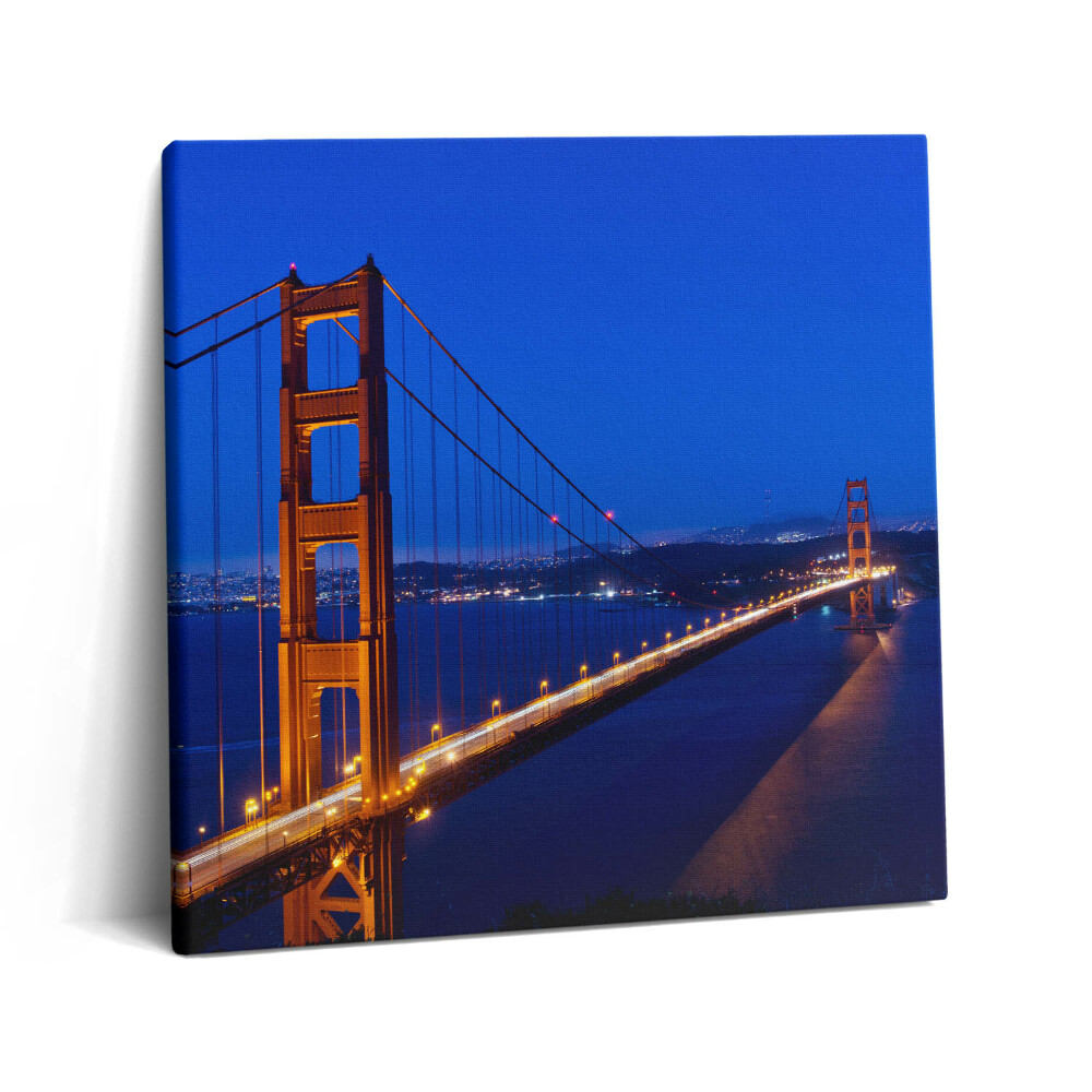 Vászonkép 60x60 A Golden Gate híd látképe