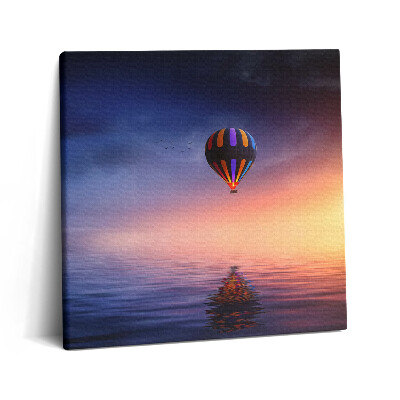 Vászonkép 60x60 Léggömb a víz felett