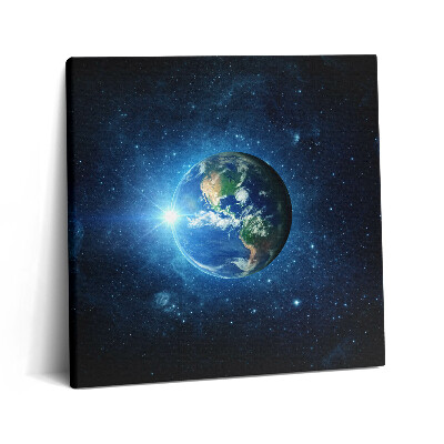 Vászonkép 60x60 NASA - A Föld galaxisa és a Nap