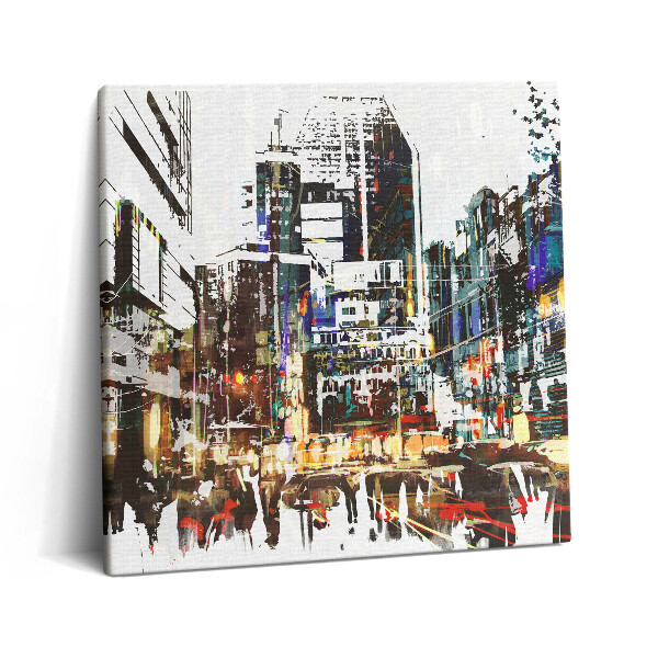 Vászonkép 60x60 New York - egy élettel teli város