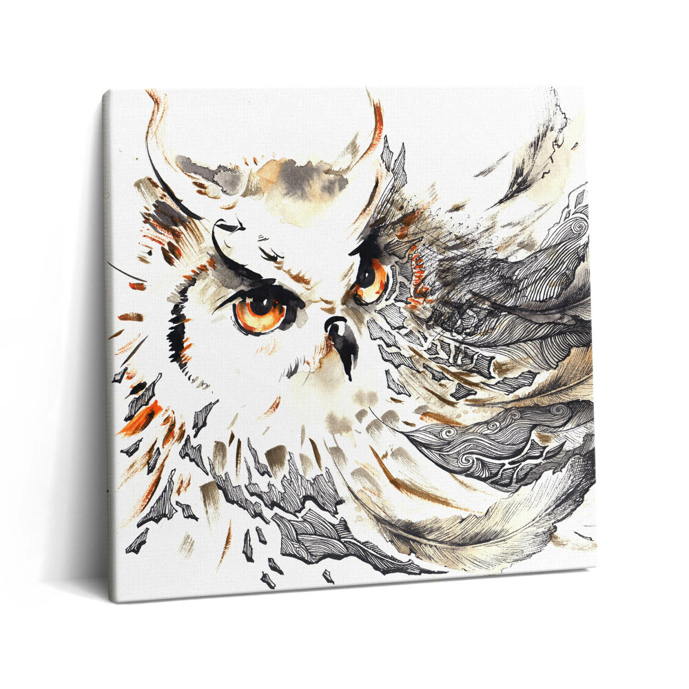Vászonkép 60x60 Bagoly a bölcsesség és a tudomány szimbóluma