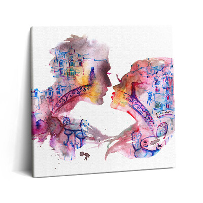 Vászonkép 60x60 Két test - egy lélek