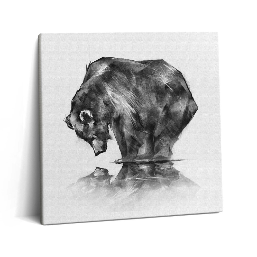 Vászonkép 60x60 Rajzfilm medve