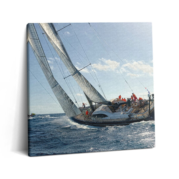 Vászonkép 60x60 Vitorlás regatta