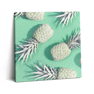 Vászonkép 60x60 Festett ananász