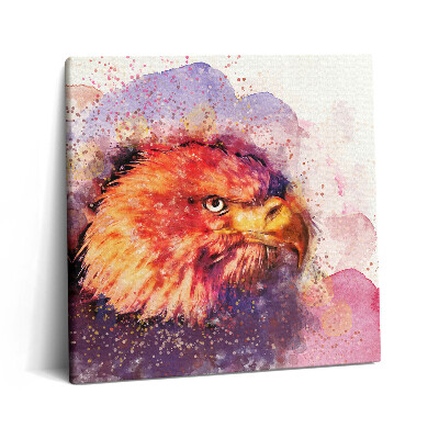Vászonkép 60x60 Akvarell sas madár