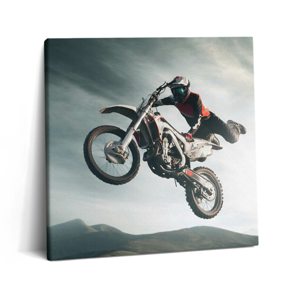 Vászonkép 60x60 Motoros stílus és adrenalin