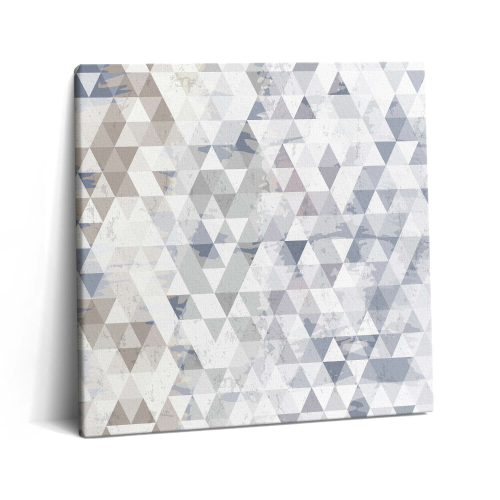 Vászonkép 60x60 Geometrikus minta háromszögekkel