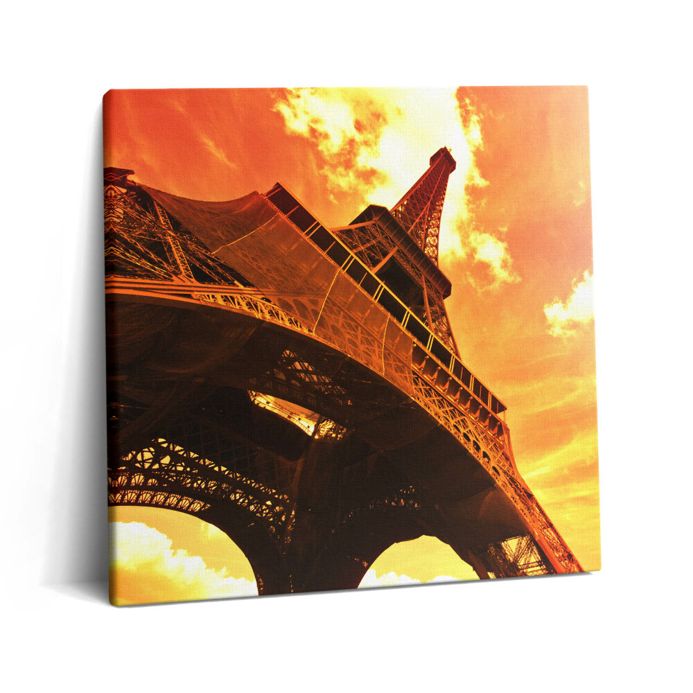 Vászonkép 60x60 Az Eiffel-torony látványossága Párizsban
