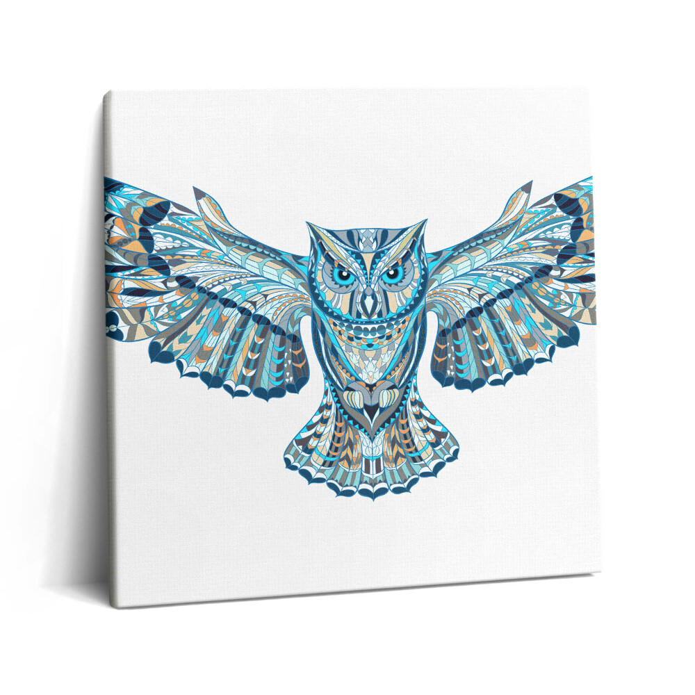 Vászonkép 60x60 Bagoly repülés közben