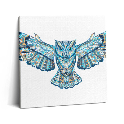 Vászonkép 60x60 Bagoly repülés közben