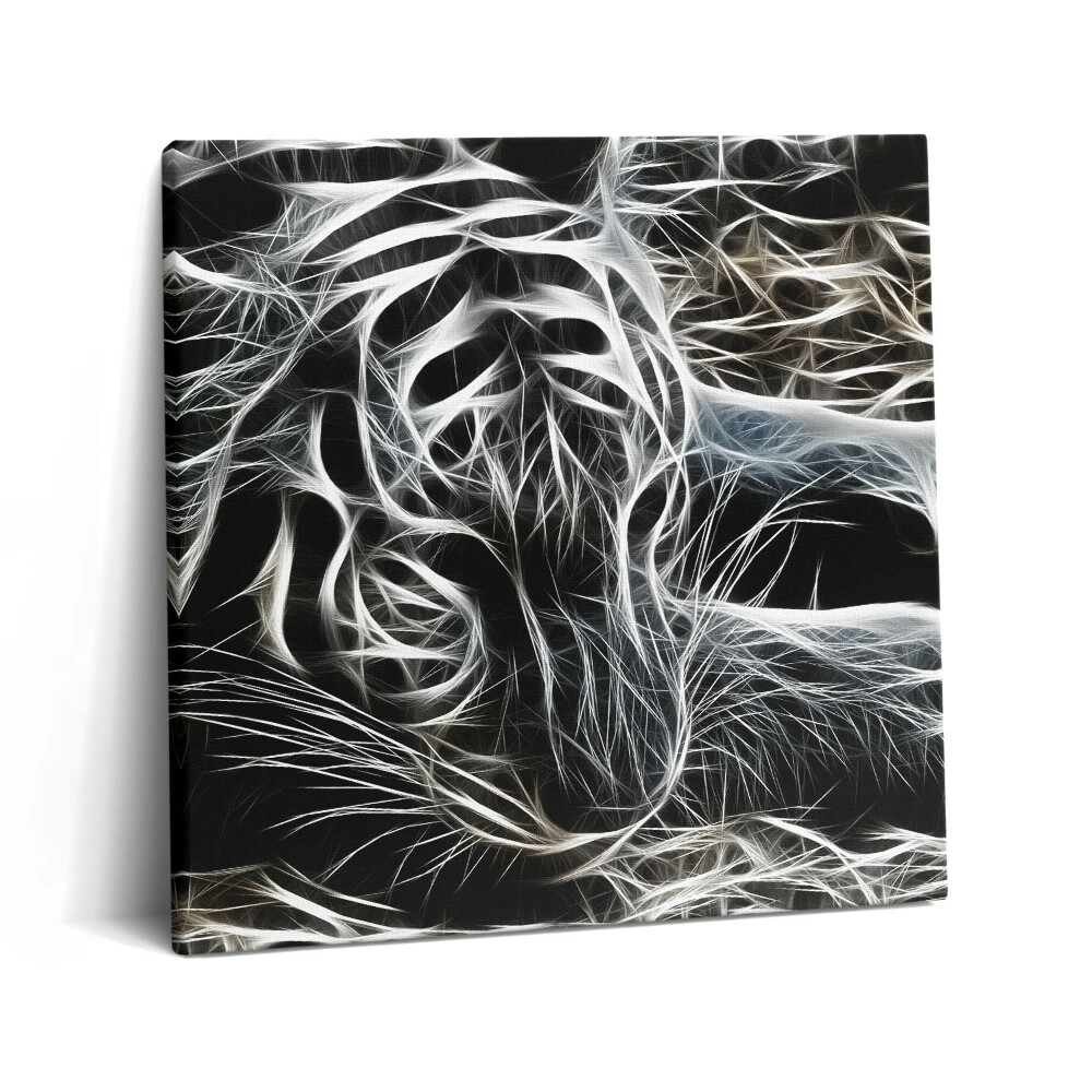 Vászonkép 60x60 Absztrakt tigris minta