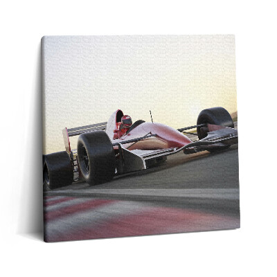 Vászonkép 60x60 Sportversenyautó
