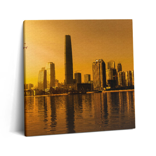 Vászonkép 60x60 Kína Zhujiang folyó