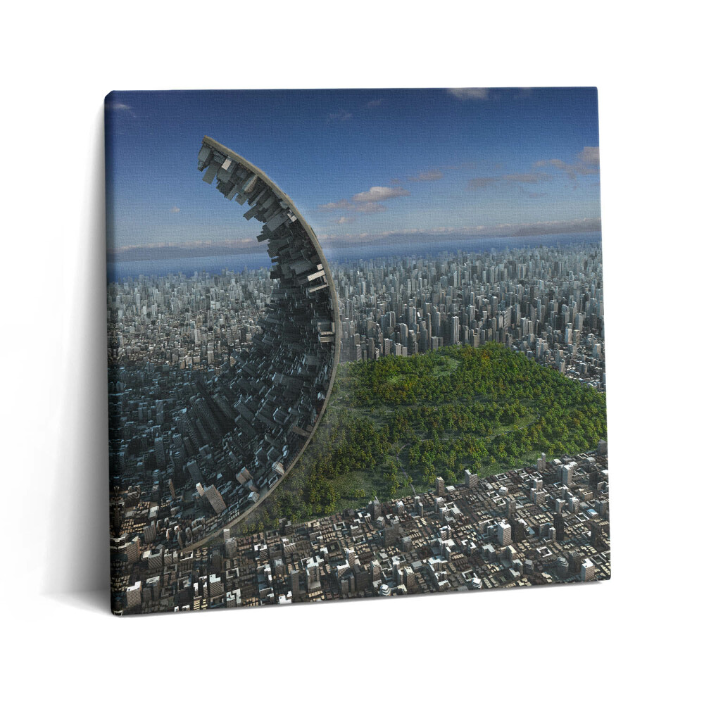 Vászonkép 60x60 Absztrakt a Central Parkban