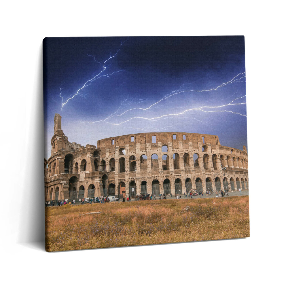 Vászonkép 60x60 Vihar a Colosseumban