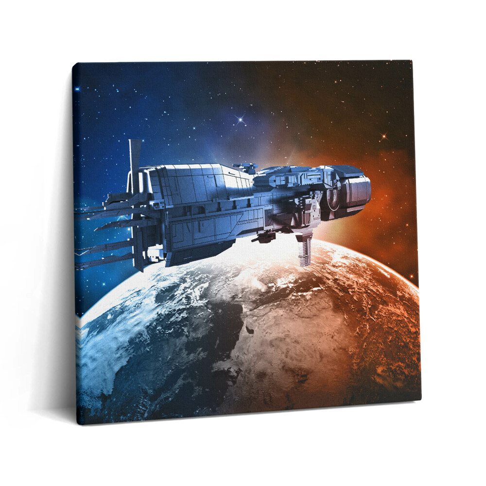 Vászonkép 60x60 Űrhajók