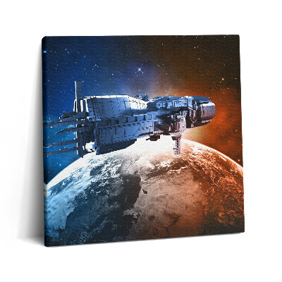 Vászonkép 60x60 Űrhajók