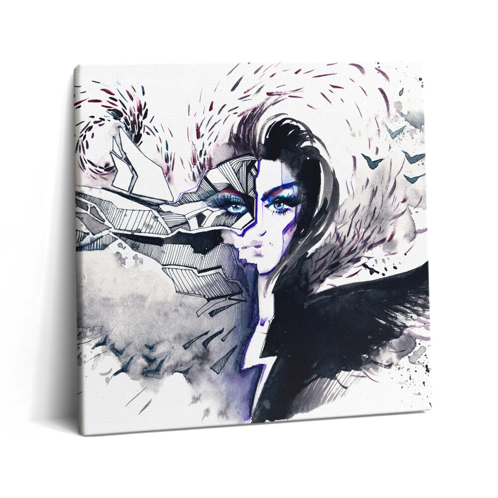 Vászonkép 60x60 Egy nő illusztrációja