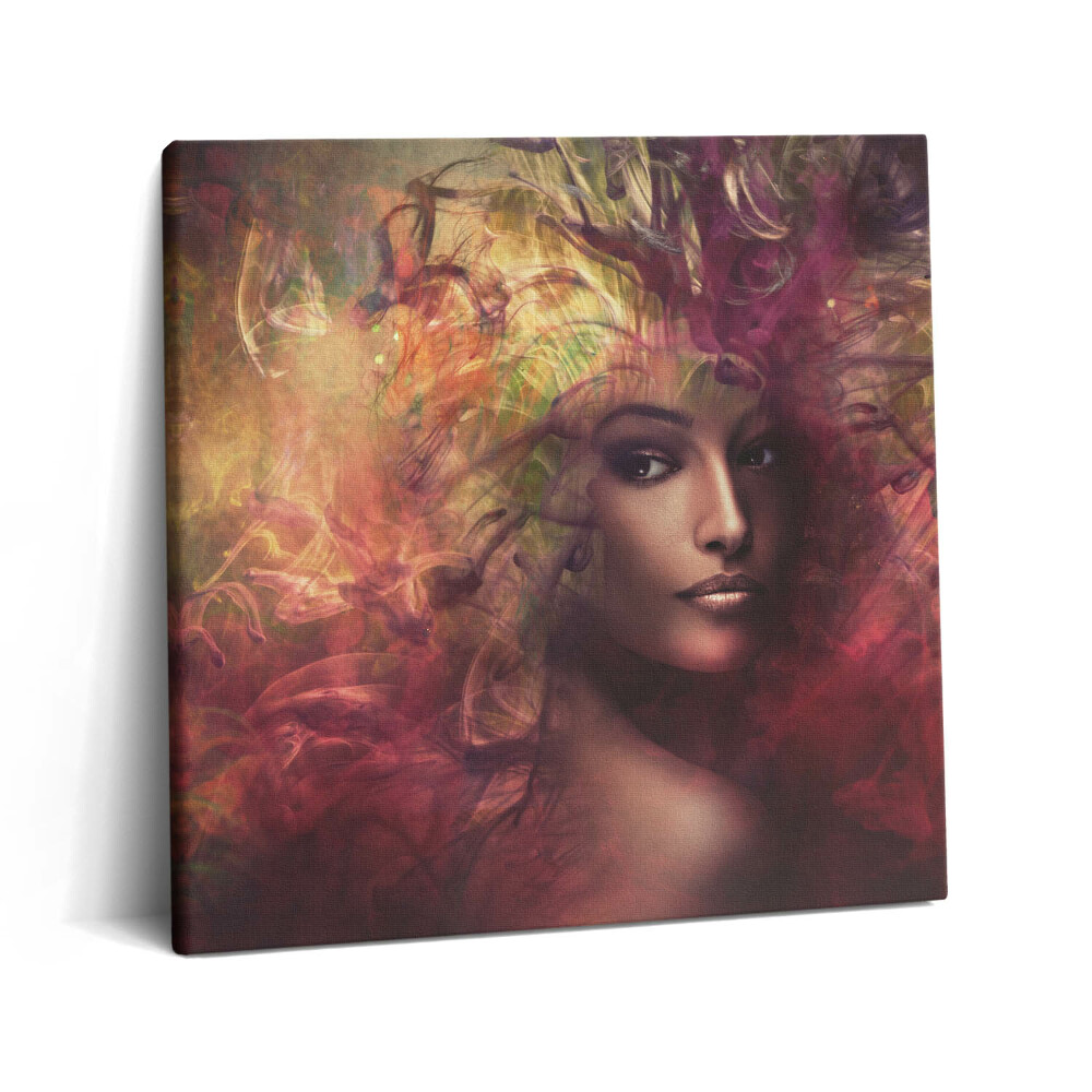 Vászonkép 60x60 Egy nő portréja