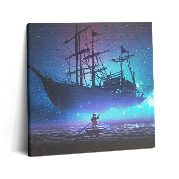 Vászonkép 60x60 Vitorlás fantázia