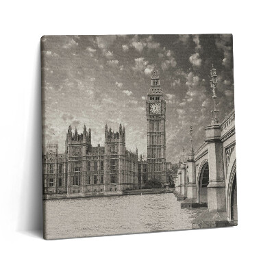 Vászonkép 60x60 London Anglia Big Ben
