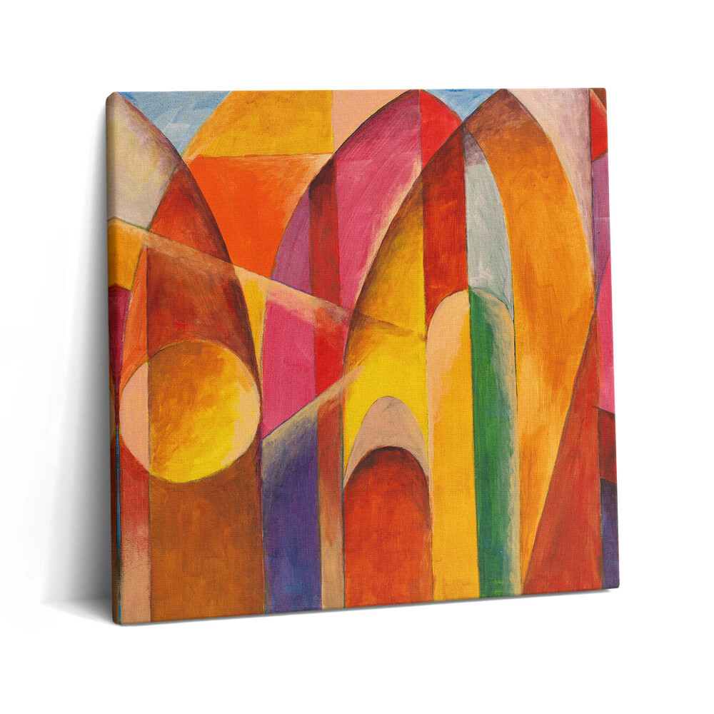 Vászonkép 60x60 Színes absztrakt művészet