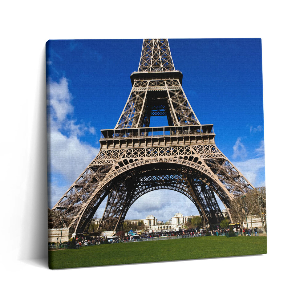 Vászonkép 60x60 Eiffel-torony Párizsban