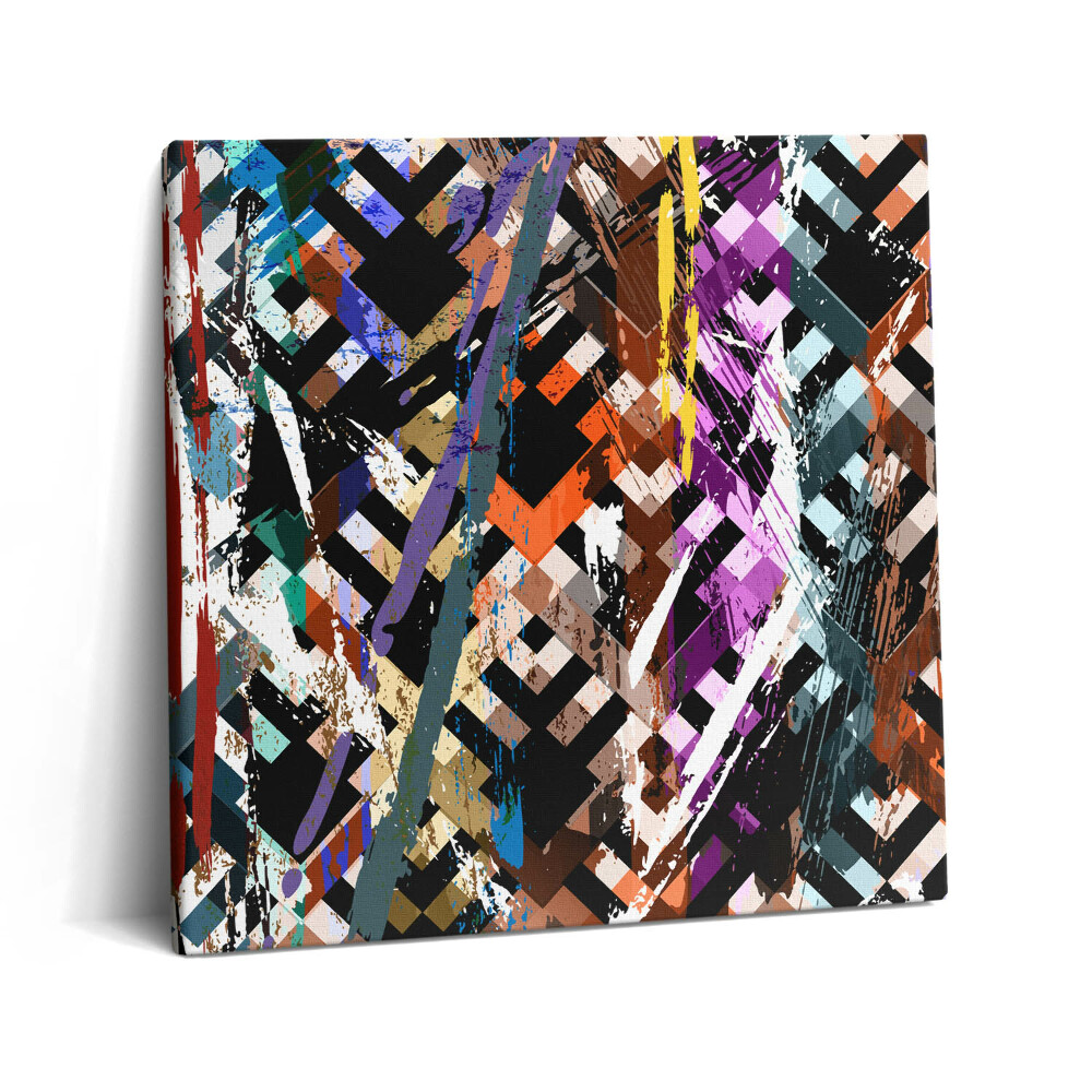 Vászonkép 60x60 Színes csíkok