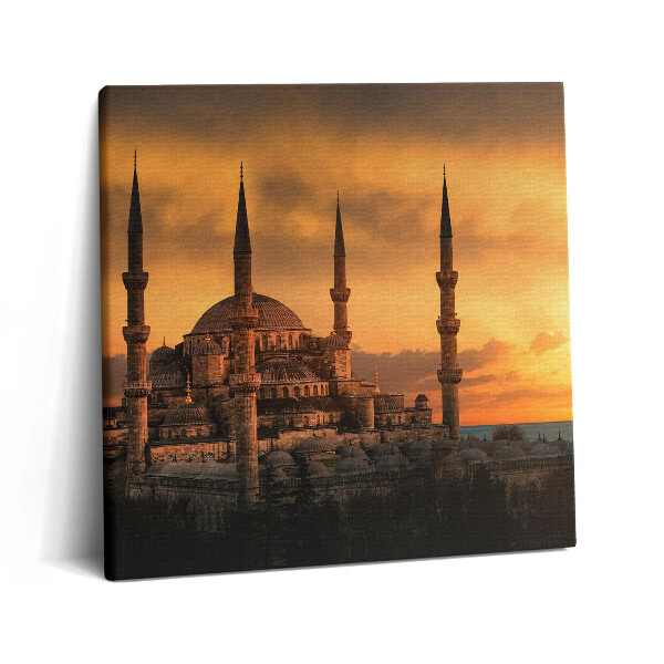 Vászonkép 60x60 Mecset Isztambulban
