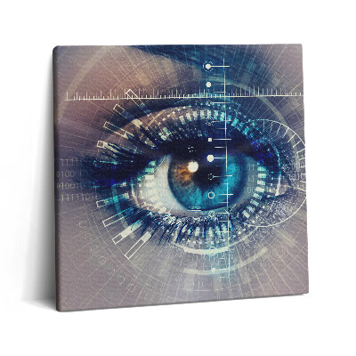 Vászonkép 60x60 Egy nő szemei