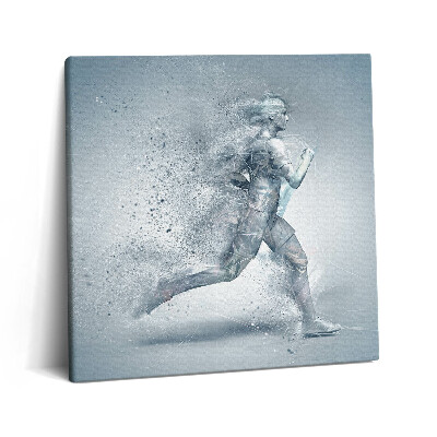 Vászonkép 60x60 Futó