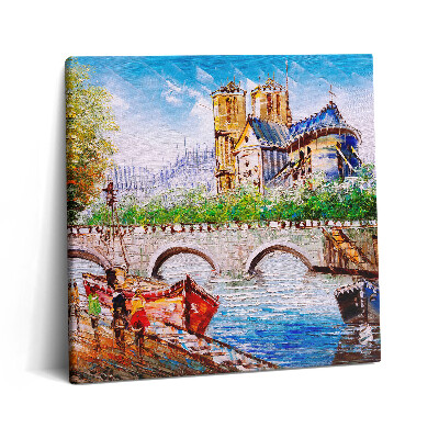 Vászonkép 60x60 Egy hajó festménye