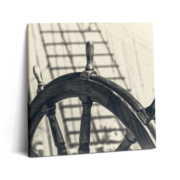 Vászonkép 60x60 Régi hajó retro stílusban