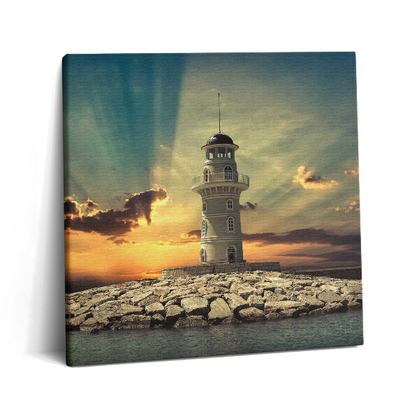 Vászonkép 60x60 Világítótorony