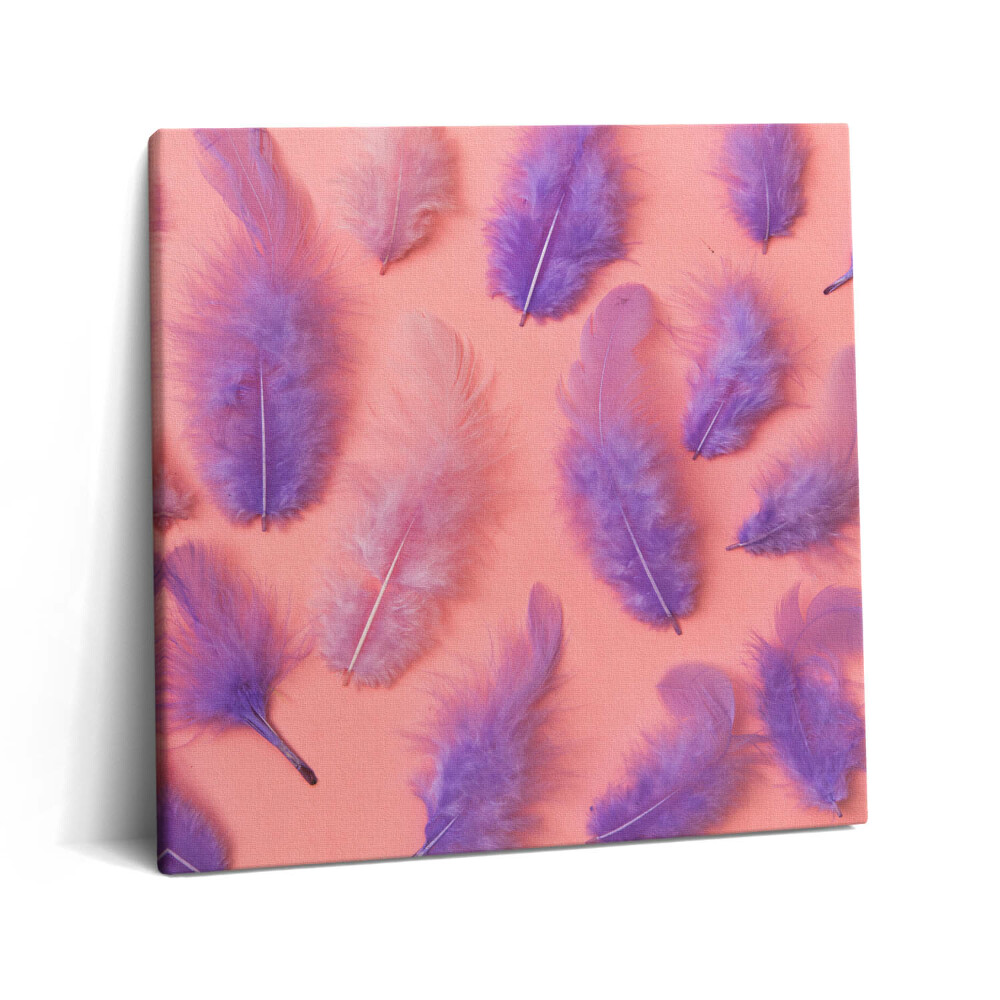 Vászonkép 60x60 Színes tollak