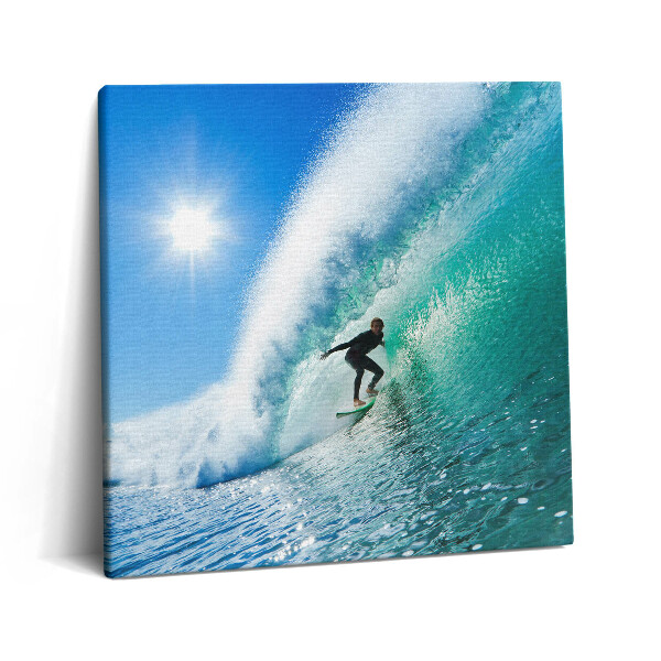 Vászonkép 60x60 Szörfözés Hawaiin