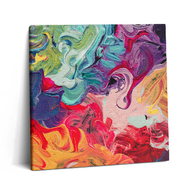 Vászonkép 60x60 Színes absztrakció