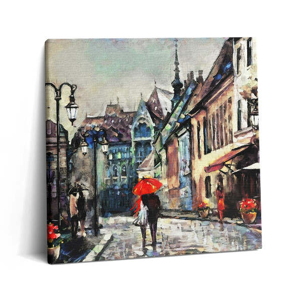 Vászonkép 60x60 A város építészete