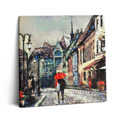 Vászonkép 60x60 A város építészete