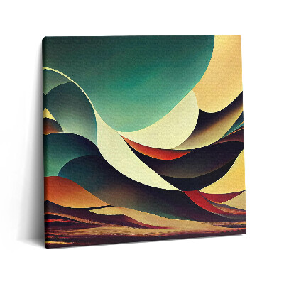 Vászonkép 60x60 Varrat nélküli absztrakt vonalak háttér