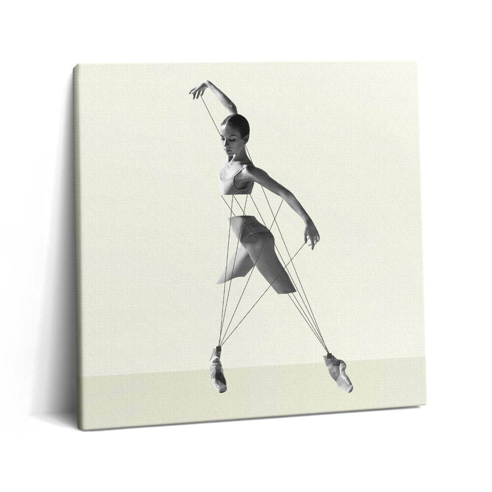 Vászonkép 60x60 Absztrakt táncosnő