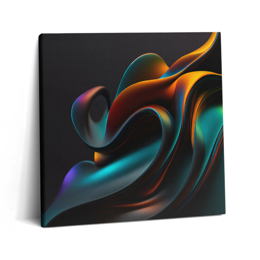 Vászonkép 60x60 Absztrakt futurisztikus hullám