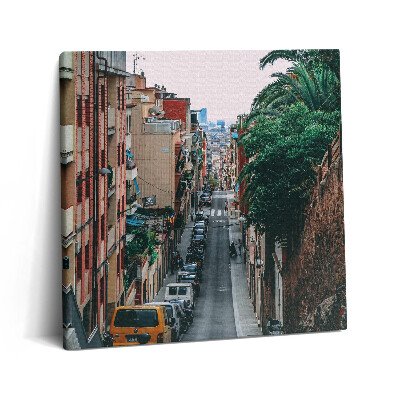 Vászonkép 60x60 Barcelona Gracio út