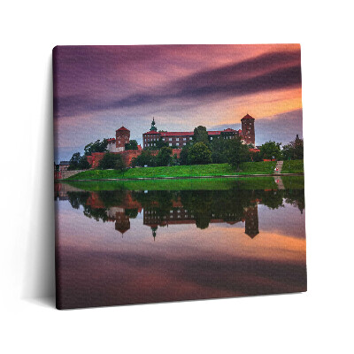 Vászonkép 60x60 Keleti Wawel királyi kastély