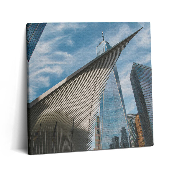 Vászonkép 60x60 Felhőkarcolók New Yorkban