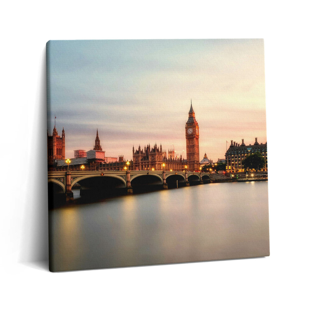 Vászonkép 60x60 A londoni Big Ben panorámája
