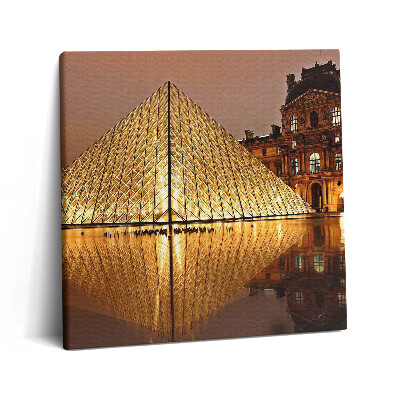 Vászonkép 60x60 Louvre Múzeum Párizsban